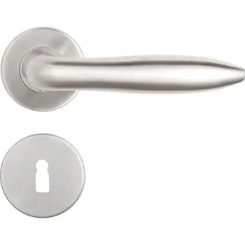 Dveřní kování Cobra dveřní kování ELEMENT R III (nerez) Provedení: PZ (klika/klika, zámek FAB)