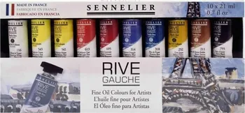 Speciální výtvarná barva Sennelier Rive Gauche 10x 21 ml