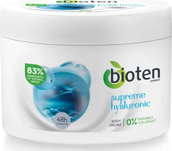 Tělový krém Bioten Supreme Hyaluronic hydratační tělový krém 250 ml