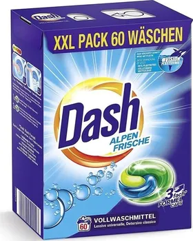Tableta na praní Dash Alpen Frische kapsle na praní 60 ks