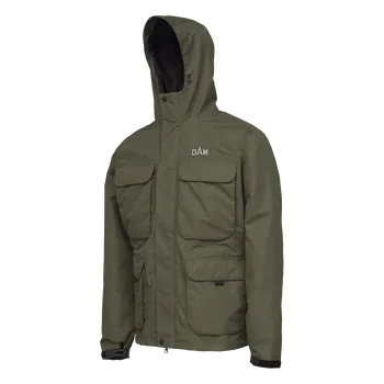Rybářské oblečení DAM Bunda Manitoba Fishing Jacket Thyme Green Velikost oblečení: L
