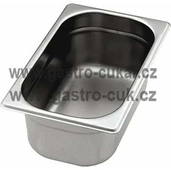 GASTRONORM GN 1/4 (h=65 mm) nerezová plná