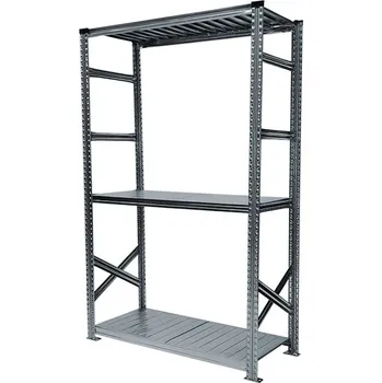Dílenský regál Wexta Kovový policový regál, 1972x1650x320 mm, 3 police, základní