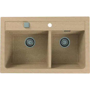 Granitový dřez Alveus Granitový dřez ATROX 50 Barva: Béžová
