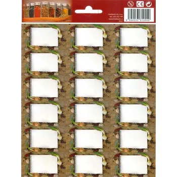 samolepka Samolepky na kořenky - bez textu - blok