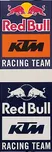 KTM Red Bull Racing KTM19070 set nálepek