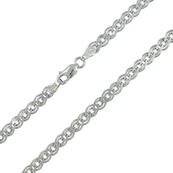 Řetízek Stříbrný řetízek nonna délka řetízku 45cm