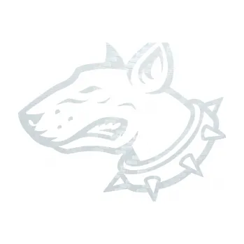 Polep vozidla SAMOLEPKA Pes 167 levá pitbull (51 - 3D karbon bílý) NA AUTO, NÁLEPKA, FÓLIE, POLEP, TUNING, VLASTNÍ TEXT, TISK, AUTOSAMOLEPKY.cz, POLEPY, OBRÁZEK, LOGO, SAMOLEPKY