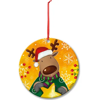 Talíř Vánoční ozdoba sob 7 x 7 cm, Egan ▪ Kč 140 ️ - Luxurytable.cz Egan