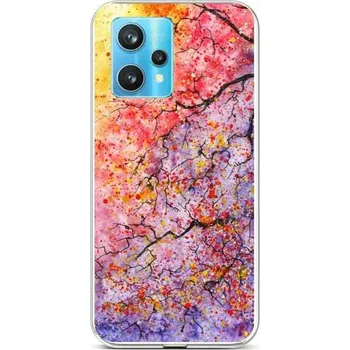Pouzdro na mobilní telefon Kryt Realme 9 Pro+ silikon Abstract Tree (obal neboli pouzdro na Realme 9 Pro+)