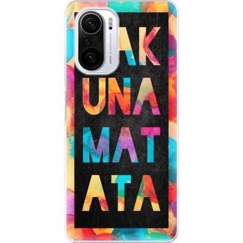 Pouzdro na mobilní telefon Odolné silikonové pouzdro iSaprio - Hakuna Matata 01 - Xiaomi Poco F3