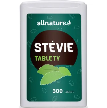 Přisada na vaření a pečení Allnature Stévie 300 tbl.