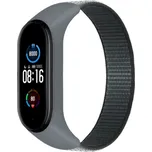 Mi Band 3/4/5/6/7 nylonový náramek Barva: Šedá, Typ: 14