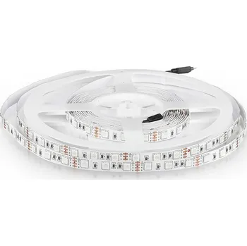 LED páska LED pás do interiéru 11W/m, 900lm/m, 12V, 60LED/m, SMD 5050, IP20, žlutý