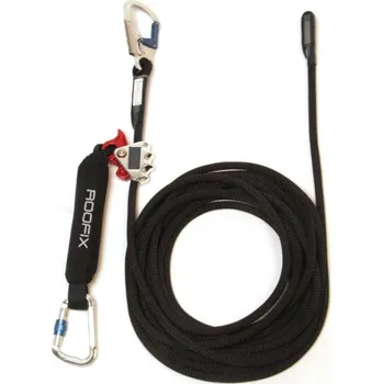 Lano ROOFIX eq Spojovací statické lano se zachycovačem pádu Délka: 2 m