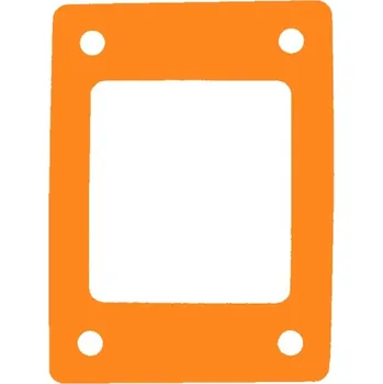 Plavecká deska Ponton plavecký s otvorem uprostřed, DENA Oranžová