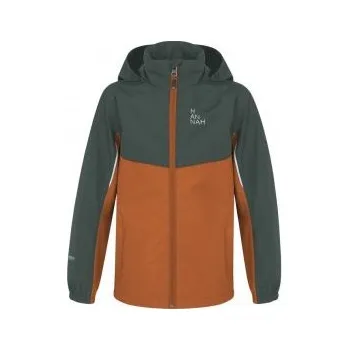 Hannah BRONS JR II balsam green/burnt orange 134 - 140; Oranžová bunda + DÁREK DLE VÝBĚRU!