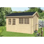 Zahradní srubový domek 28 mm Aksel 400X300 (Zahradní srubový domek 28 mm)