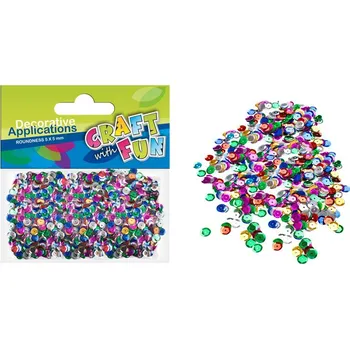 Dárková taška Flitry mix barev 5x5mm