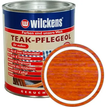 Lak na dřevo Olej pro péči o teakové dřevo Wilckens Teak-Pflegeöl Barva: Teak, Balení: 1 L