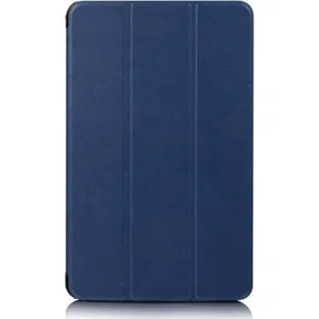 Pouzdro na tablet 2v1 Smart flip cover + zadní plastový ochranný kryt pro Samsung Galaxy Tab A8 (SM-X200) - tmavě modrý