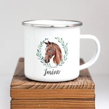 Domovi Plecháček s vlastním jménem Kůň hnědý 360ml