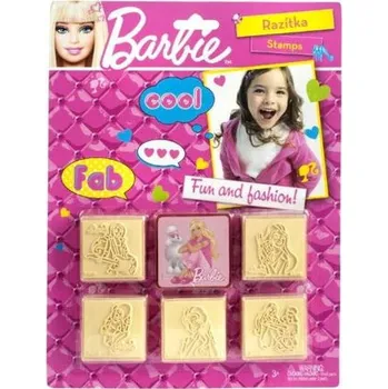 Dětské razítko Razítka 5+1 Barbie