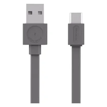 Datový kabel Kabel ALLOCACOC USB/USB-C 1,5m Grey