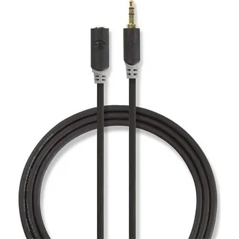 Audio kabel Kabel Jack 3,5mm konektor/Jack 3,5mm zdířka 3m NEDIS CABW22050AT30