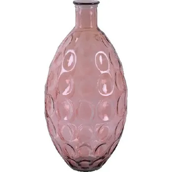 Váza Váza z recyklovaného skla DUNE, 59 cm, růžová (balení obsahuje 1ks)|Vidrios San Miguel|Recycled Glass