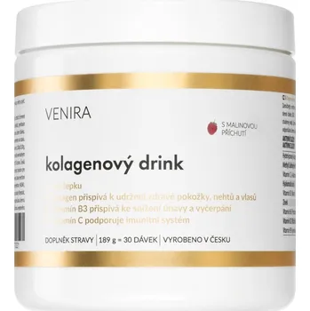VENIRA Kolagenový drink malina 189 g