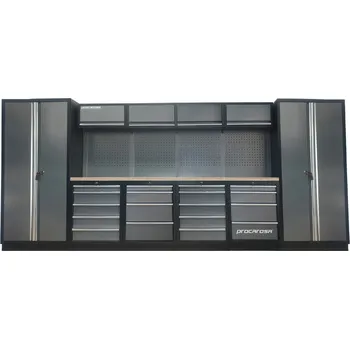 SESTAVA DÍLENSKÉHO NÁBYTKU PROCAROSA PROFESSIONAL XXL-7 Pracovní deska: dřevěná, Hmotnost: 439,8 kg