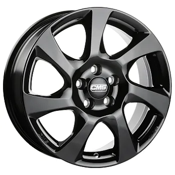 Alu kolo Alu kola CMS C24 black - černé 7x17" 5x112 ET49 57,1
