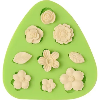 Silikonová formička mix květin IV