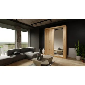 Šatní skříň Šatní skříň REMINA 150 dub wotan