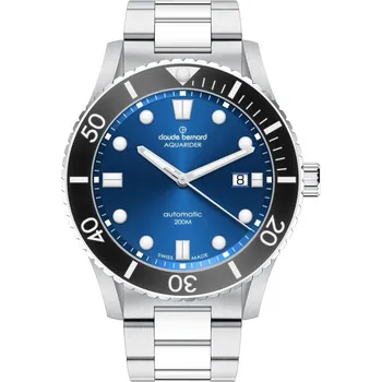 Hodinky Claude Bernard 80129 3NBM BUIB Aquarider Automatic