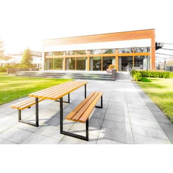 Zahradní lavice PROFICITY Venkovní piknikový stůl Atlas Barevná kombinace: Teak