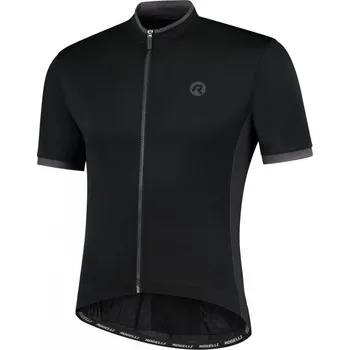 cyklistický dres Dres krátký pánský Rogelli ESSENTIAL černý Velikost: XXL