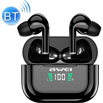 Sluchátka BEZDRÁTOVÁ BLUETOOTH SLUCHÁTKA AWEI T29P S NABÍJECÍ STANICÍ (AWEI T29P jsou ergonomická, bezdrátová sluchátka s dobíjecí stanicí s LED displejem. Kompaktní design plný pokročilých technologií, z aktivního snížení hluku, kvalita zvuku.)