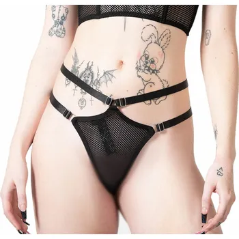 Kalhotky kalhotky dámské KILLSTAR - Casting - Black - XXL