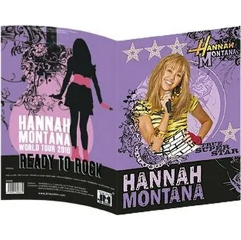 Sešit Obal na sešit A5 Hannah Montana