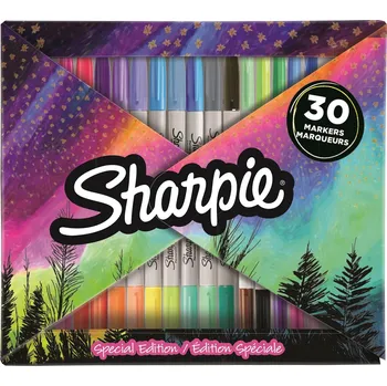 Popisovač Sharpie Fine Big Pack FOLD - sada 30 barev