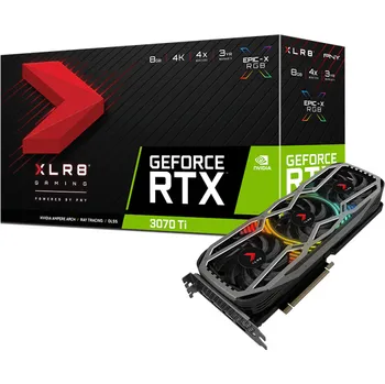 Grafická karta PNY GeForce RTX 3070 Ti XLR8 Gaming REVEL Edition 8G (VCG3070T8TFXPPB)