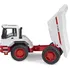autíčko Bruder Dumper XD 5000 sklápěč, bílý/červený