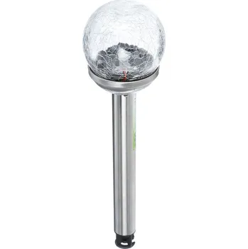 Osvětlení ProGarden Solární skleněná lampa LED do zahrady, 6x35 cm