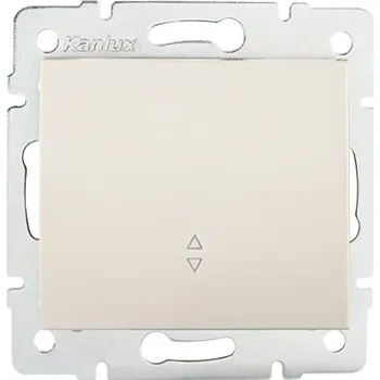 vypínač KANLUX LOGI Schodišťový vypínač - č. 6 - krémová