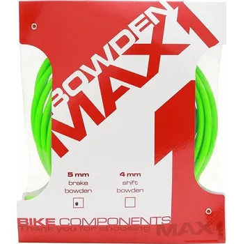 Lanko pro jízdní kolo Brzdový bovden Max1 s teflonem průměr 5 mm fluo zelená