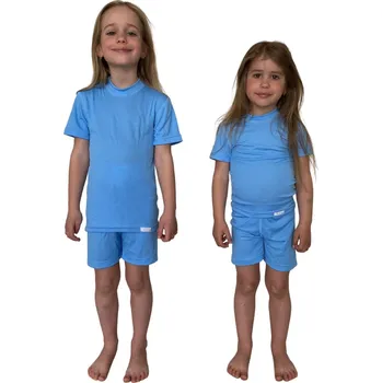 SPORT NANO triko krátký rukáv .dětské .150 .azurová