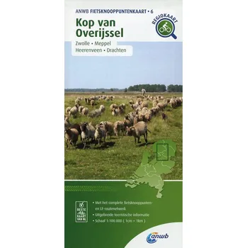 Kop von Overijssel (Zwolle / Meppel / Heerenveen / Drachten ) 1:100 000