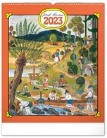 Presco Group Nástěnný kalendář PGN-30909-L Josef Lada 2023